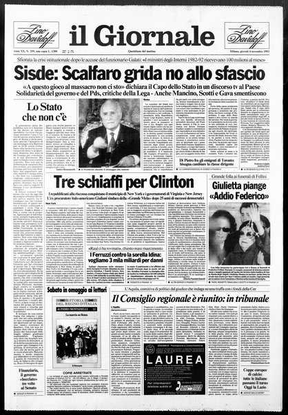 Il giornale : quotidiano del mattino